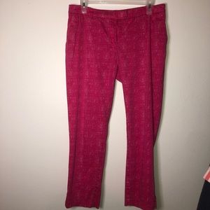 H&M hot pink business pants